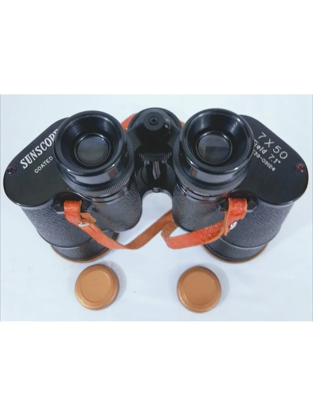 SUNSCOPE Binoculars 7x50 Field 7.1 No. E39-09124 Coated Lens with Case